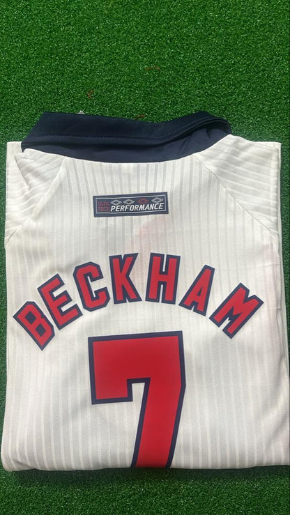 David Beckham England 1998 Home Kids Kit – Kit Jersey for Children – | KinderTrikot | Maillot Enfant Soccer Shirt