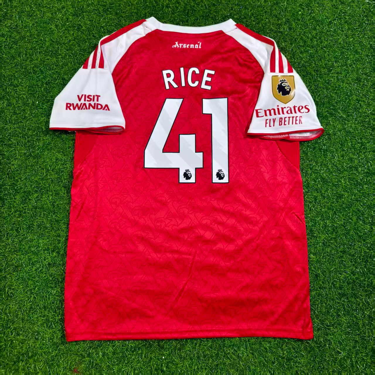 Declan Rice Arsenal Home New Season 2026 Jersey Kit Soccer Trikot Maillot Maglia