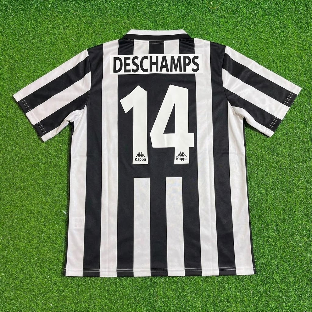 Didier Deschamps Juventus 1996 1997 Retro Football Jersey