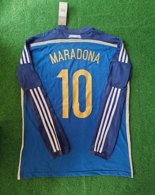 Diego Armando Maradona Argentina Special Retro Football Jersey Trikot Maillot