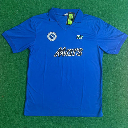 Diego Armando Maradona 10 - Napoli 1990 Retro Football Jersey Trikot Maillot Maglia Soccer Shirt