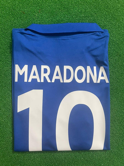 Diego Armando Maradona 10 - Napoli 1990 Retro Football Jersey Trikot Maillot Maglia Soccer Shirt