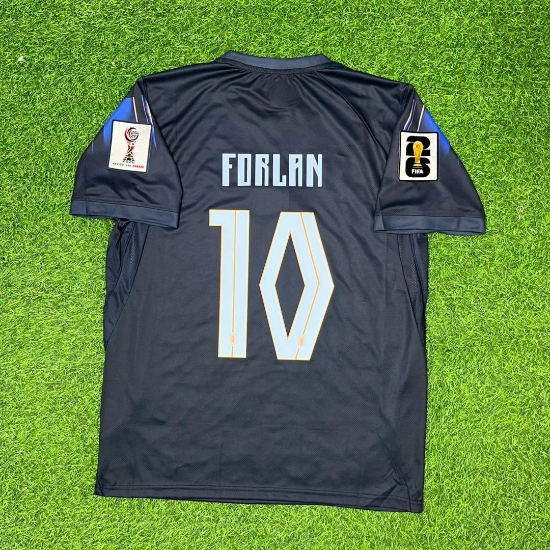Diego Forlan #10 Uruguay Football Jersey