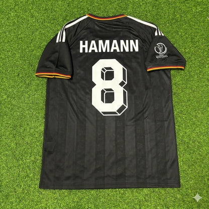 Dietmar Hamann Germany 2002 World Cup Black Special Retro Football Jersey