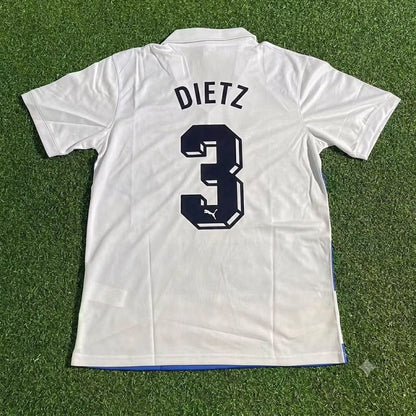 Bernard Dietz MSV Duisburg Heim Retro Special Fussballtrikot