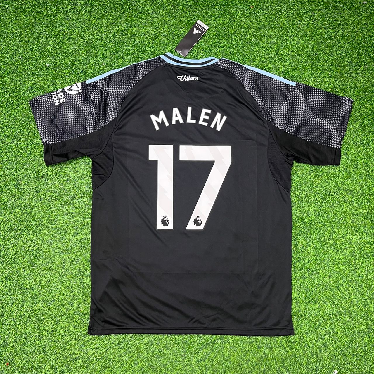 Donyell Malen 17- Aston Villa 2026 Away New season Jersey Trikot Maillot