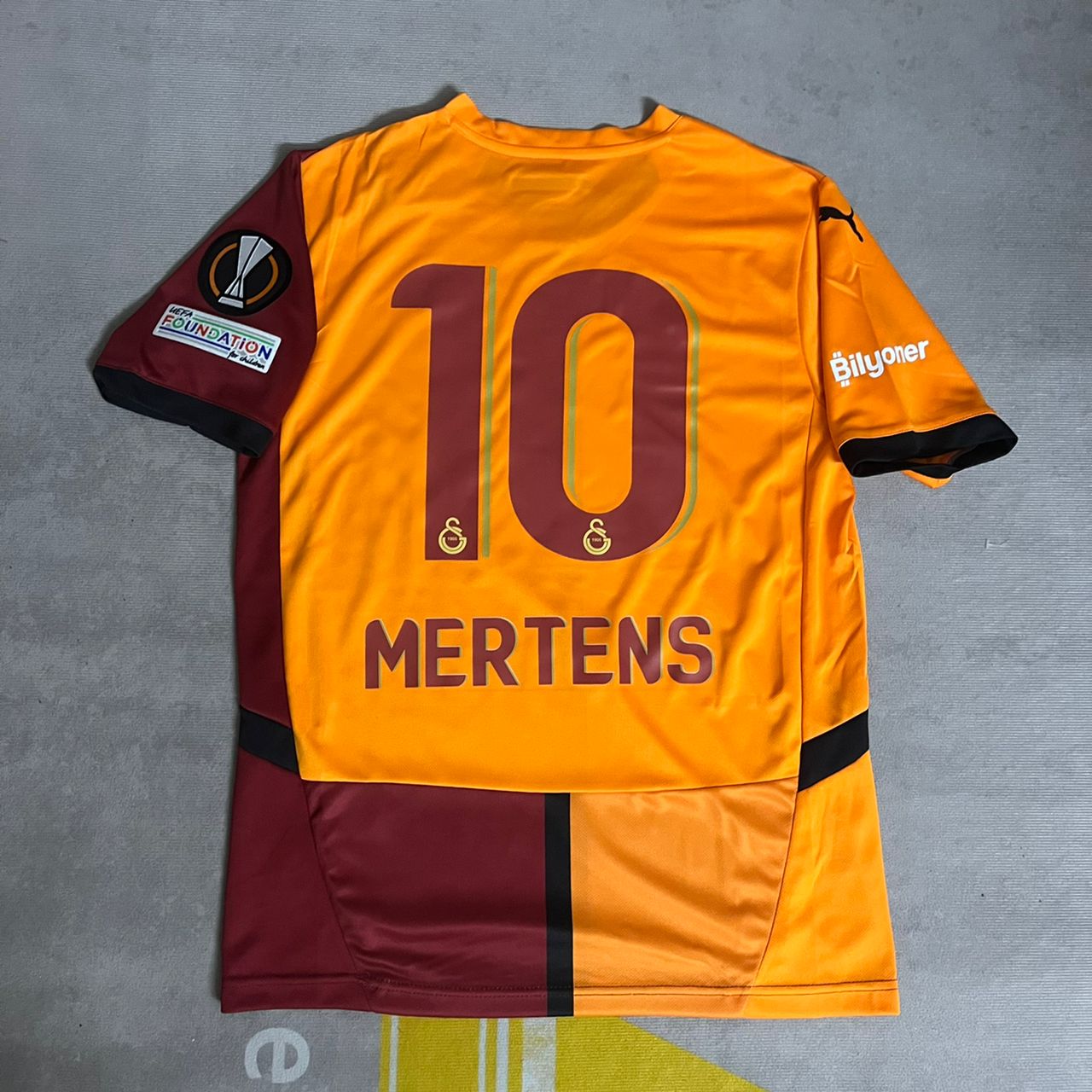 Dries Mertens Galatasaray Yeni Sezon Formasi 2024-2025 New Season Ev Forma Football Home Trikot Jersey Maillot Camiseta