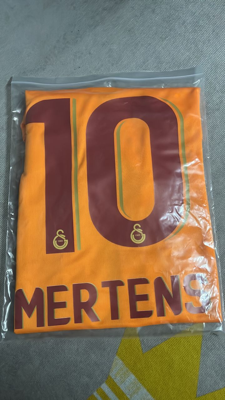 Dries Mertens Galatasaray Yeni Sezon Formasi 2024-2025 New Season Ev Forma Football Home Trikot Jersey Maillot Camiseta