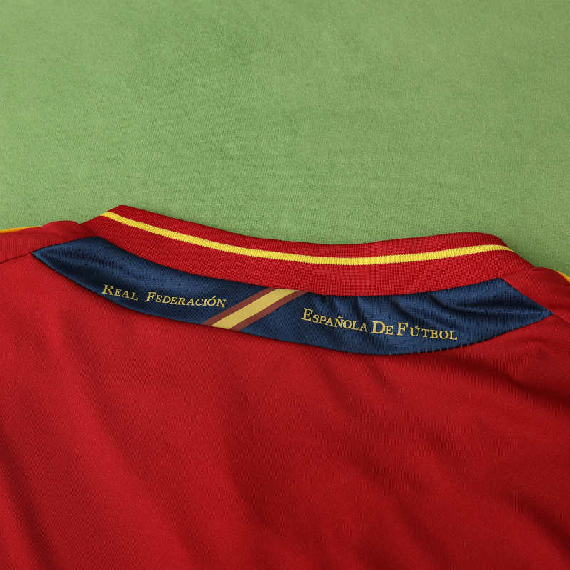 Spain EURO 2012 Retro Football Jersey Kit