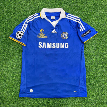 Ricardo Carvalho 6- Chelsea 2008 Champions League Finale Trikot Fußballtrikot