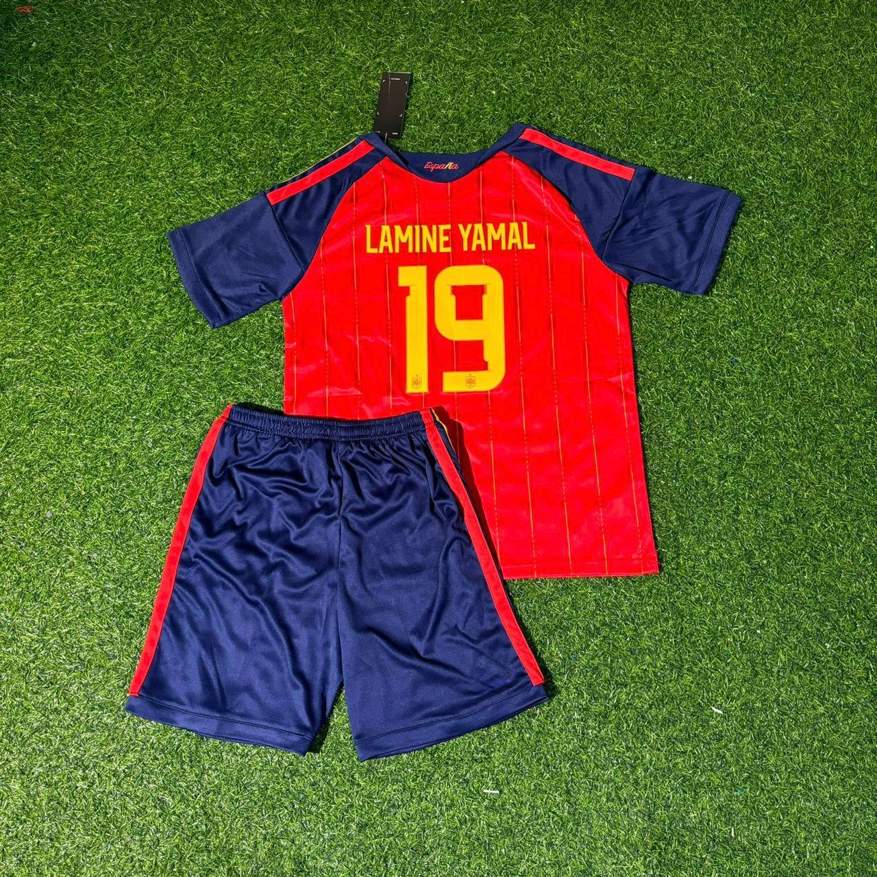 Lamine Yamal Spain 2026 World Cup Kids Football Jersey