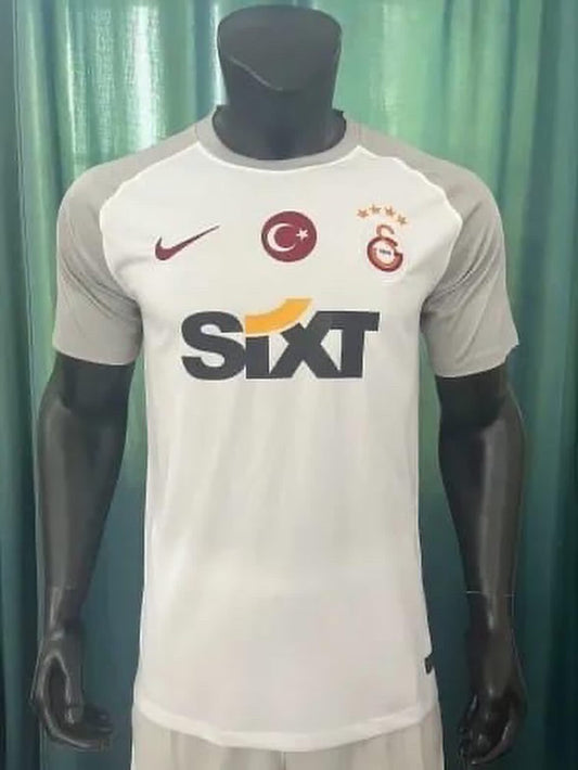 Galatasaray 2024 Beyaz Sampiyonluk Deplasman Formasi White Away Jersey Maillot