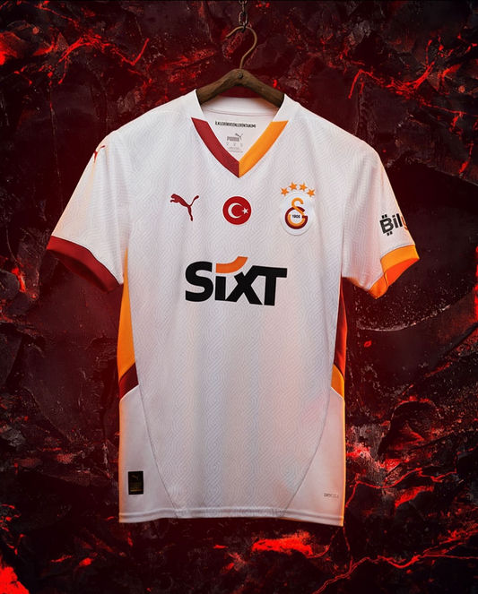 Galatasaray Yeni Sezon Formasi White Deplasman 2024-2025 New season Forma Jersey Maillot Camiseta