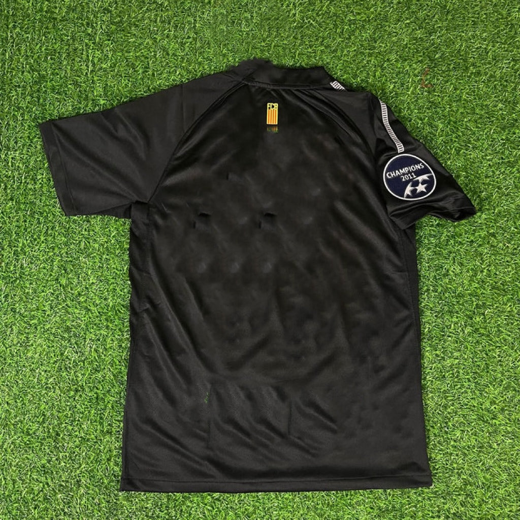 Barcelona Black 2011/12 Retro Kit Shirt Jersey Trikot Maglia