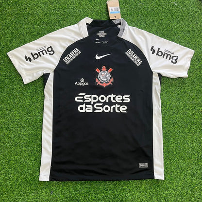 Jesse Lingard #77 Corinthians 2026 Black White Football Jersey Trikot Maillot Soccer Kit Shirt