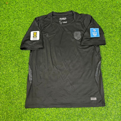 Andreas Schjelderup #21 Norway 2026 World Cup Away Black Football Jersey