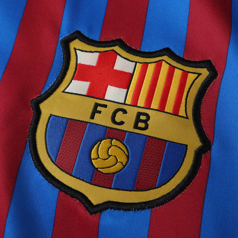 Barcelona 2021-22 Season Home  Retro Jersey Trikot Soccer Shirt