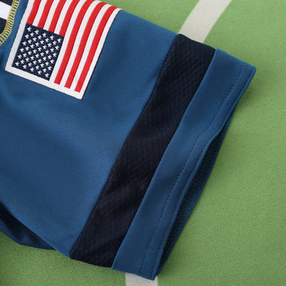 LA Galaxy 11/12 Saison Auswärts Retro Blau Trikot Fußballtrikot