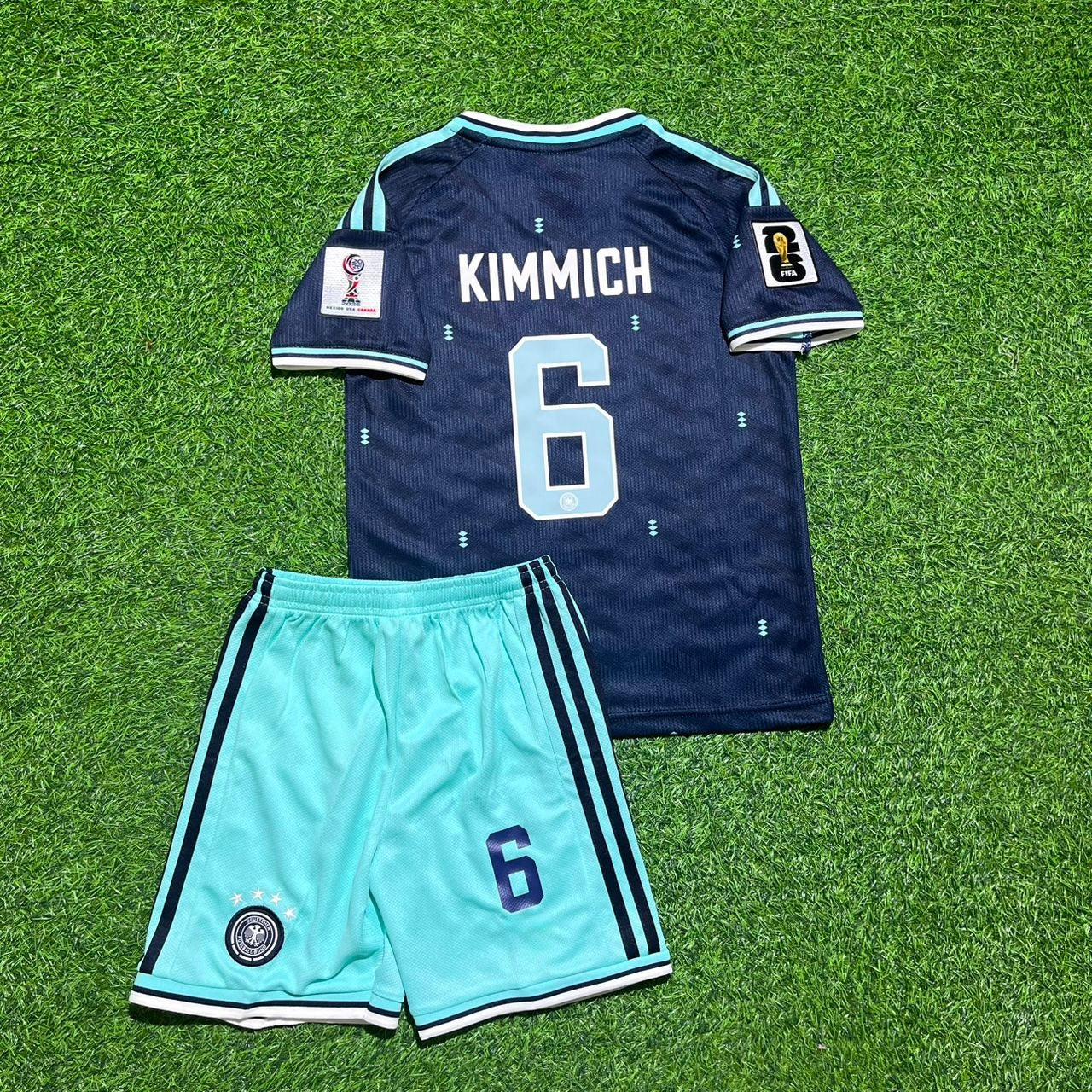 Joshua Kimmich 6- Germany 2026 World Cup Kids  Football Jersey Kit