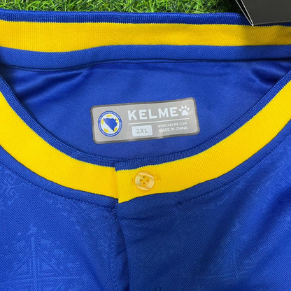 Edin Džeko Bosnia and Herzegovina 2026 World Cup Blue Football Jersey