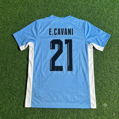 Edinson Cavani #21 Uruguay World Cup Special Edition Blue Football Jersey