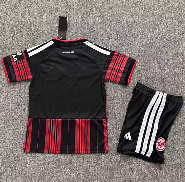 Eintracht Frankfurt New Season 2027 Kids Home Red Football Jersey Trikot Maillot