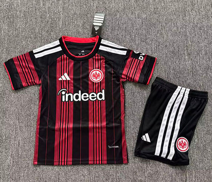 Eintracht Frankfurt New Season 2027 Kids Home Red Football Jersey Trikot Maillot