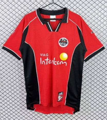 Eintracht Frankfurt 1998/2000 Saison Heim Retro Fußballtrikot