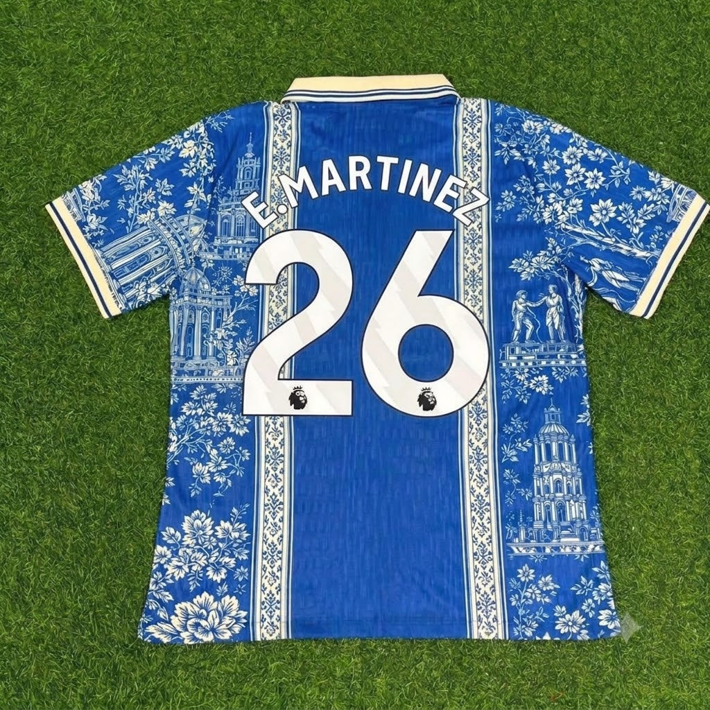 Emiliano Martinez Chelsea 2027 Blue-White Goalkeeper Jersey Maillot Trikot Maglia Soccer Shirt