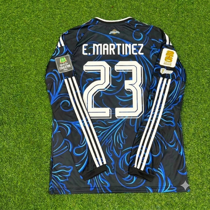 Emiliano Martinez Argentina Goalkeeper 2026 World Cup Long Sleeve Football Jersey