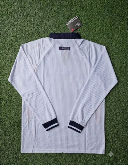 England 1998 World Cup Long Sleeves Retro Jersey