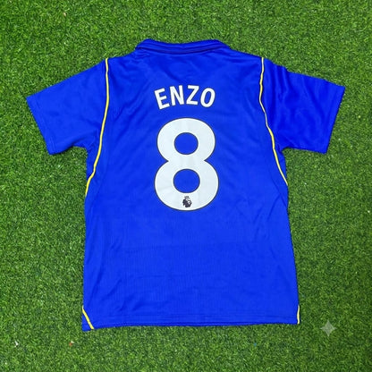 Enzo Fernández Chelsea 2027 Home Blue Jersey Maillot Trikot Maglia Soccer Short