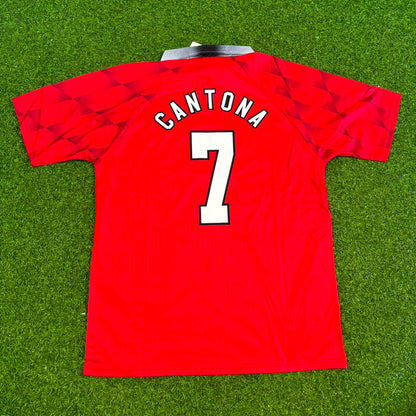 Eric Cantona Manchester United 1996-1998 Retro Football Jersey