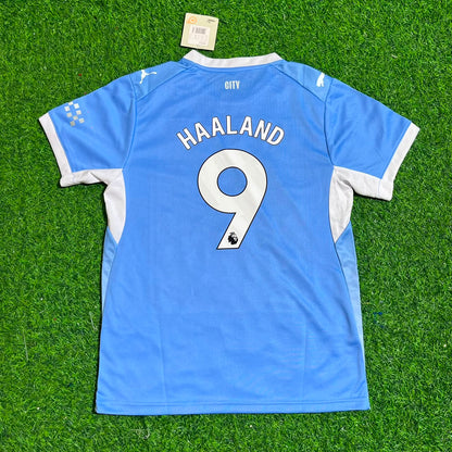 Erling Haaland Manchester City 2026-27 Home New Season Jersey Trikot Maillot Soccer Shirt