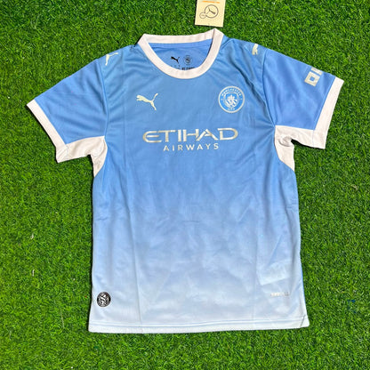 Erling Haaland Manchester City 2026-27 Home New Season Jersey Trikot Maillot Soccer Shirt