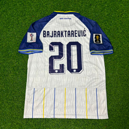 Esmir Bajraktarevic Bosnia and Herzegovina 2026 World Cup Away White Football Jersey