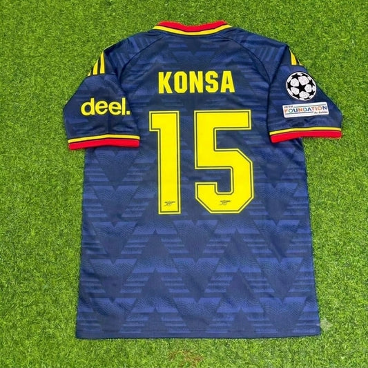 Ezri Konsa Arsenal Away New Season 2027 Jersey Kit Soccer Trikot Maillot Maglia
