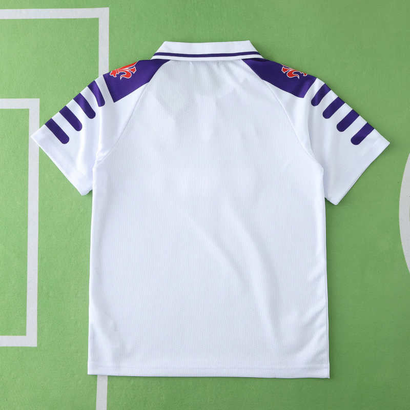 Fiorentina 1998 Away Kids Retro Football Jersey