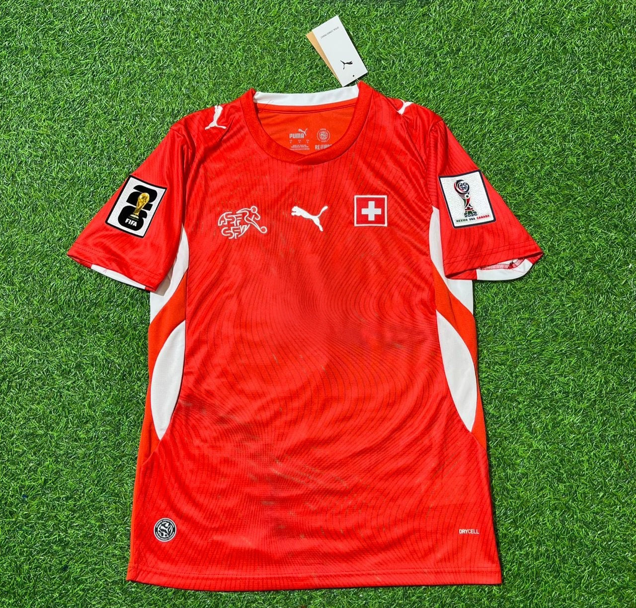 Johan Manzambi 9 - Switzerland 2026 World Cup Kit Jersey Trikot Maillot