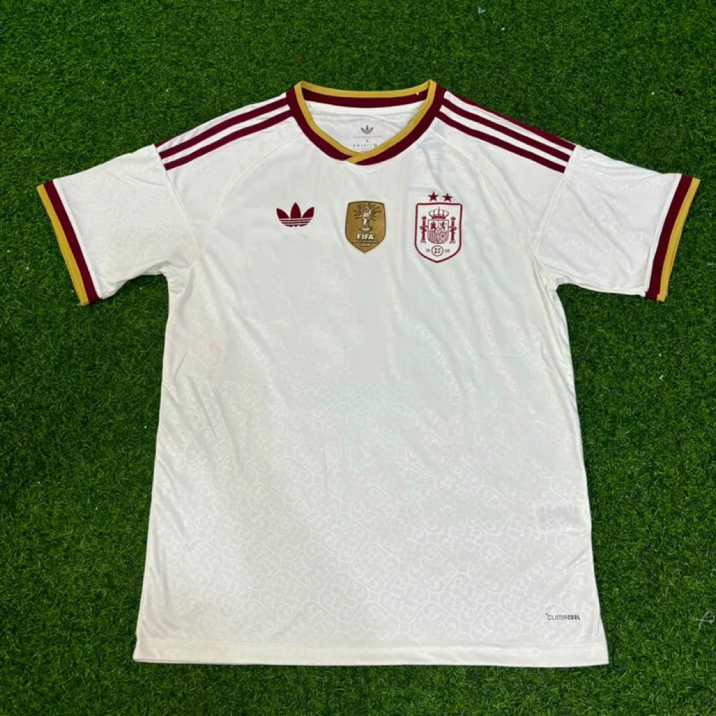 Nico Williams Jr. #17 Spain Two Star 2026 World Cup Champions Away Jersey Trikot Maillot