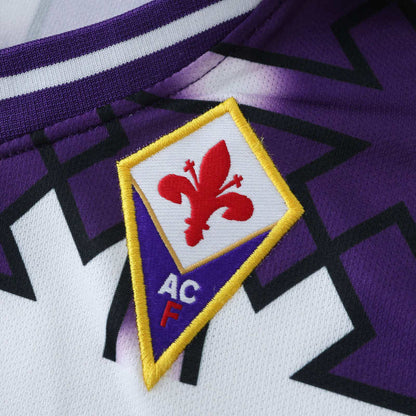 Fiorentina Auswärtstrikot für Kinder, Retro-Stil, Saison 1992/93
