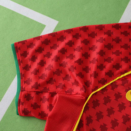 Portugal 2004 Season Home kids  Retro Jersey Trikot Soccer Shirt