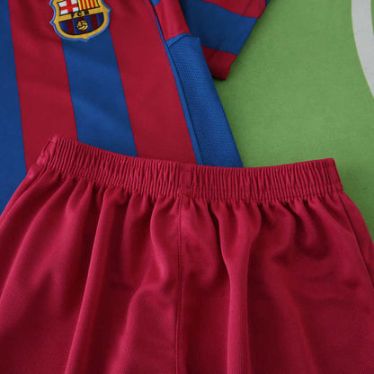 Barcelona 2005 Season Home  kids  Retro Jersey Trikot Soccer Shirt