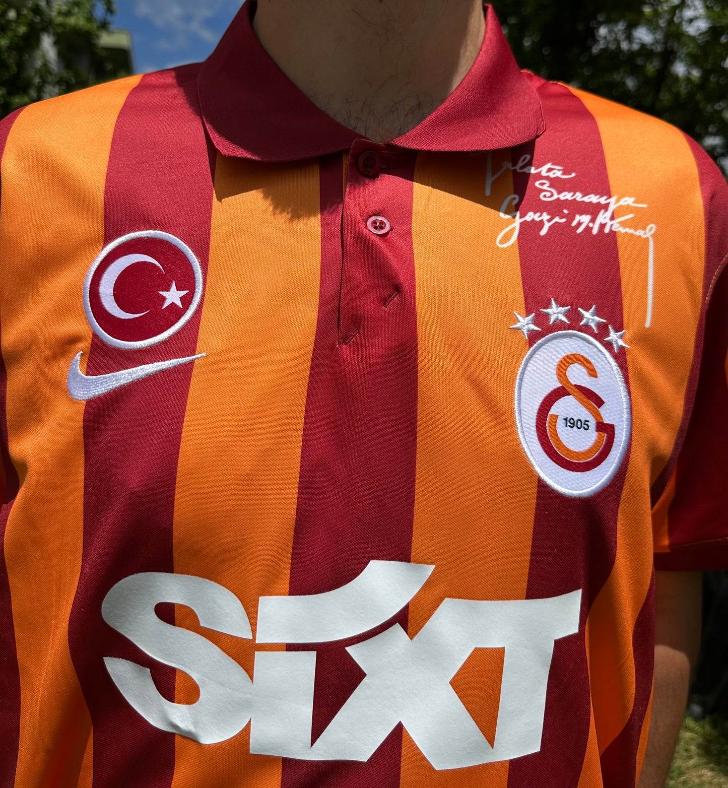 Galatasaray - Turkiye Cumhuriyeti 100.Yil Ozel Seri Futbol Formasi