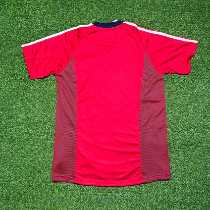 FC Bayern München 2002/2003 Season Home Red Retro Jersey