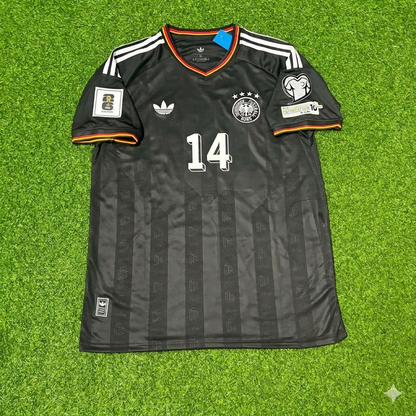 Karim Adeyemi 14# Deutschland WM 2026 Black Style Fußballtrikot