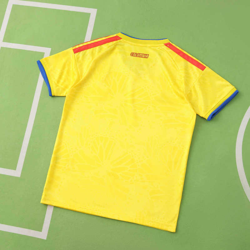 Colombia 2026 World Cup Kids Home Jersey Trikot Maillot