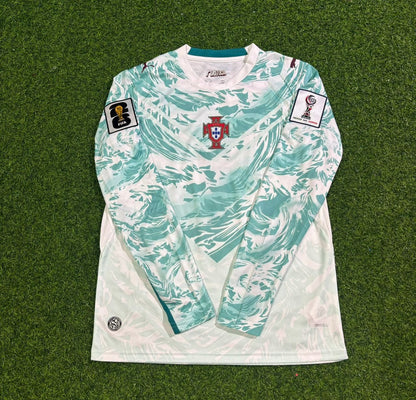 Bernardo Silva #10 Portugal 2026 World Cup Away Long Sleeve Football Jersey