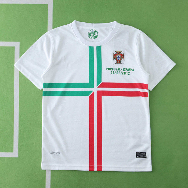 Portugal 2012 Season Home kids  Retro Jersey Trikot Soccer Shirt