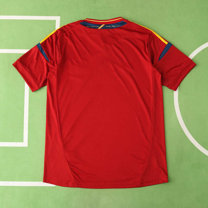 Spain EURO 2012 Retro Football Jersey Kit